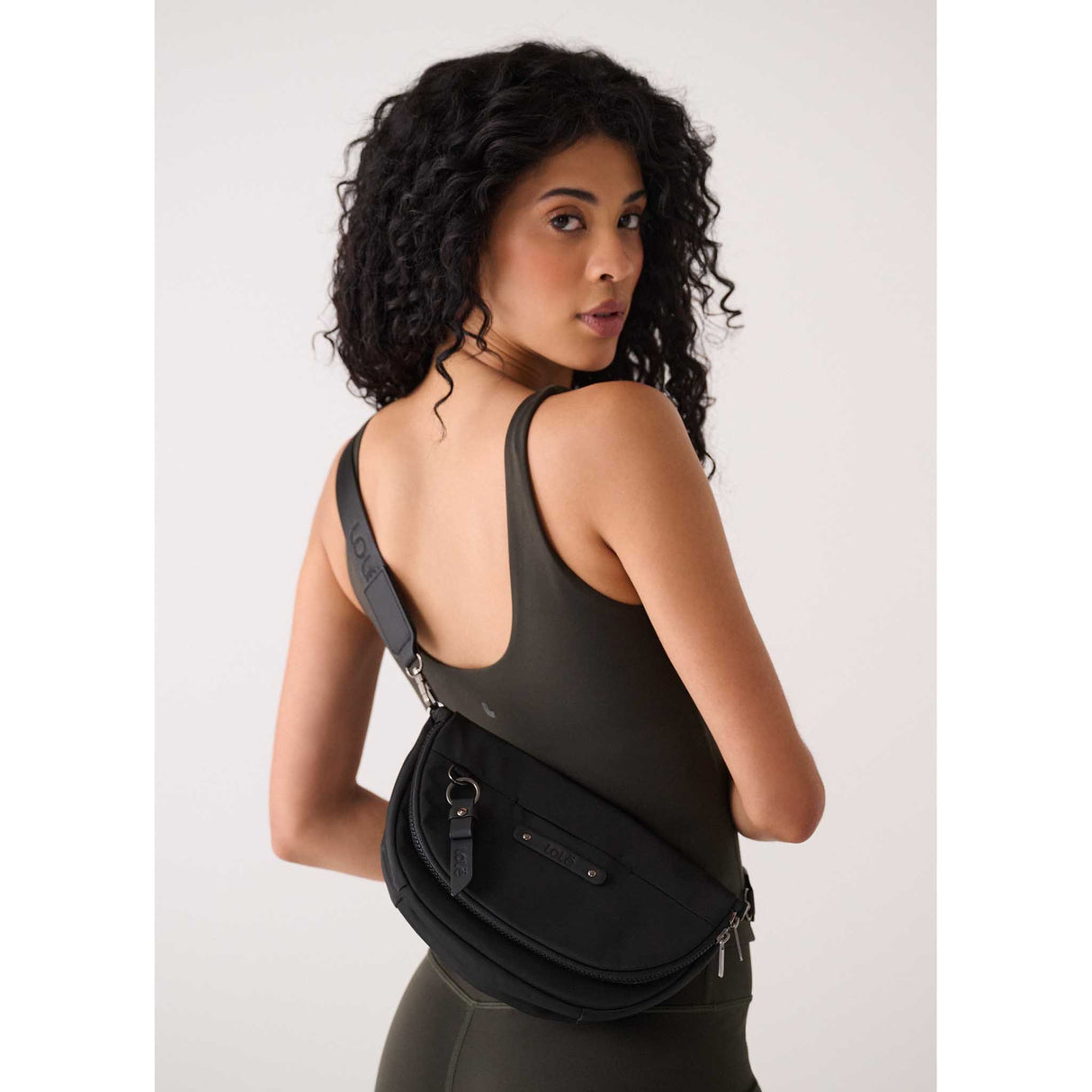 Lolë sac à rabat Acadie Flap - Noir