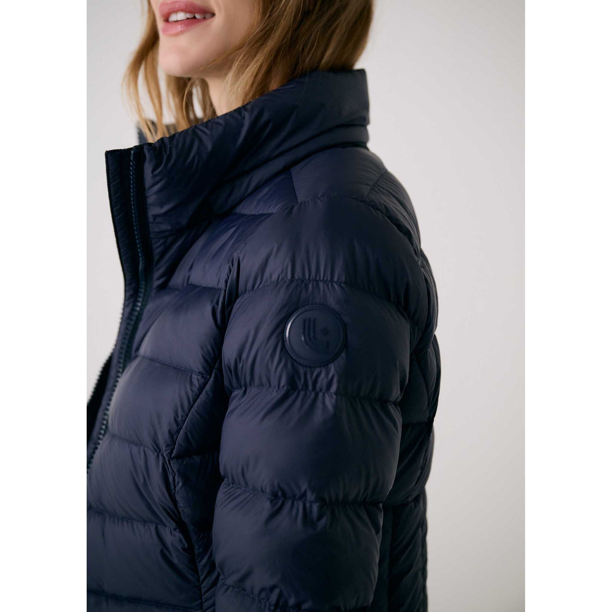 Lolë manteau en duvet Claudia pour femme col - Outerspace