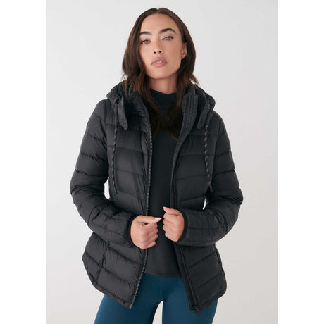 Lolë manteau en duvet Emeline pour femme zip - Noir