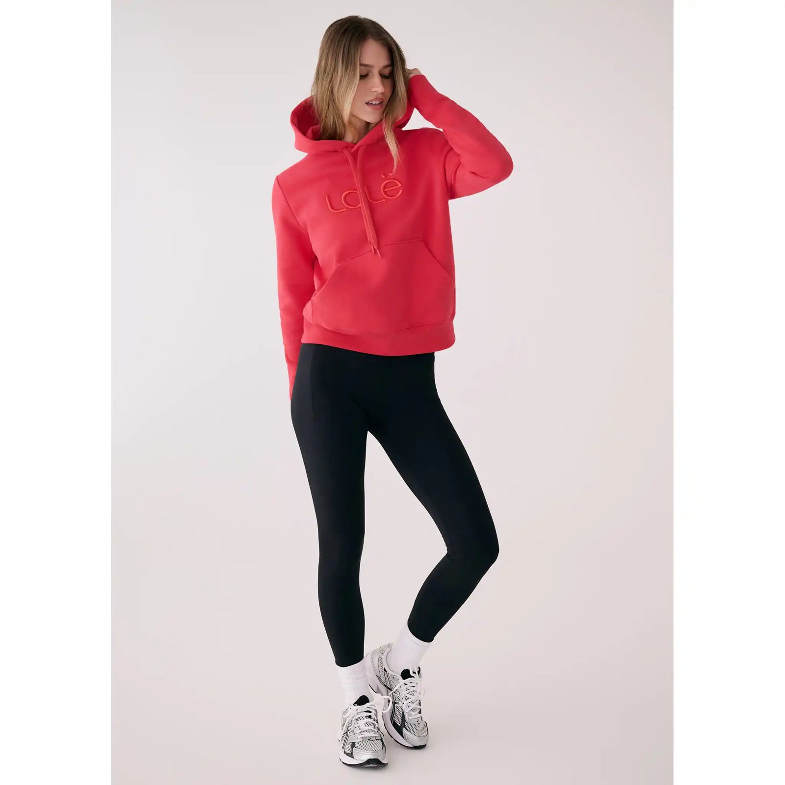 Lolë chandail à capuchon icone pour femme - Pavot