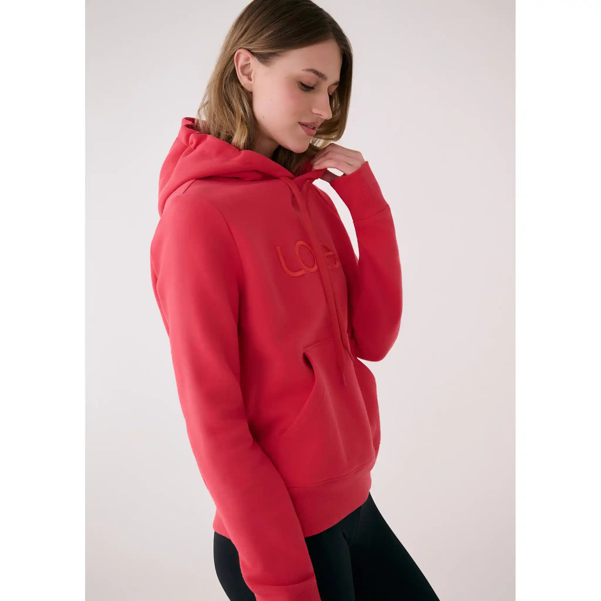 Lolë chandail à capuchon icone pour femme - Pavot