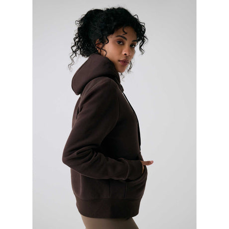 Lolë Icon chandail à capuchon doux pour femme lateral - Java