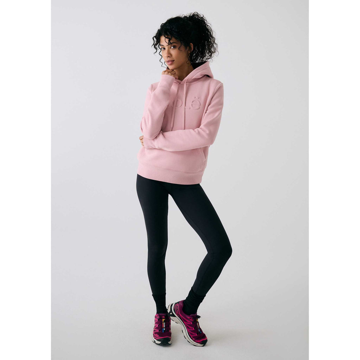 Lolë Icon chandail à capuchon doux pour femme - Ballerina