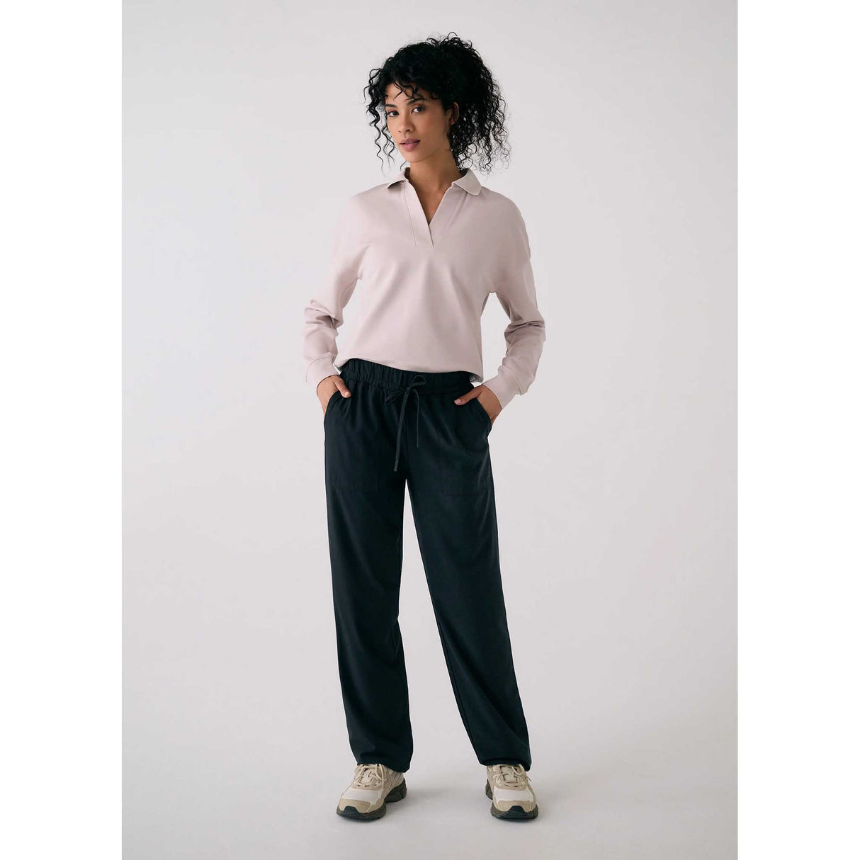 Lolë pantalon Olivie pour femme - Noir