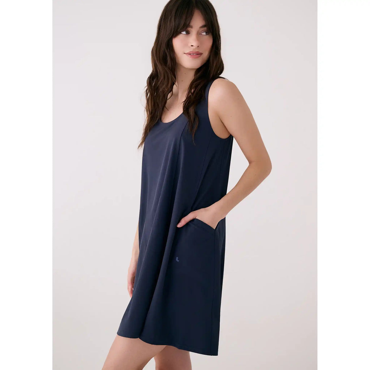 Lolë Robe Olivie Swing - Bleu espace