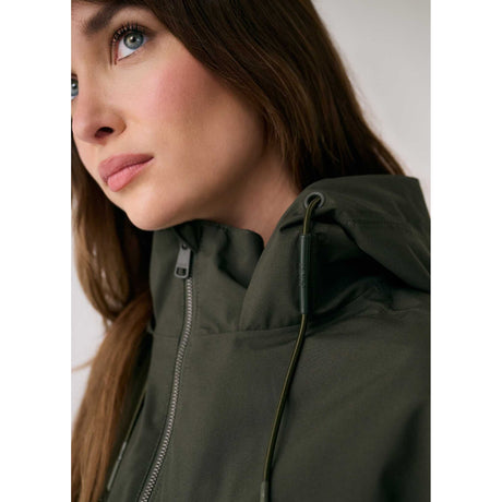 Lolë manteau de pluie Piper 2.0 col - Vert Olive
