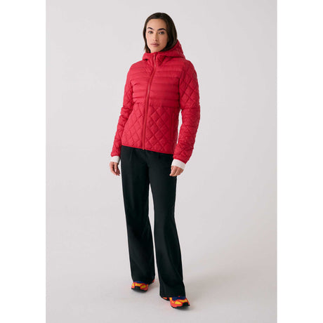 Lolë manteau isolé The Base pour femme - Crimson