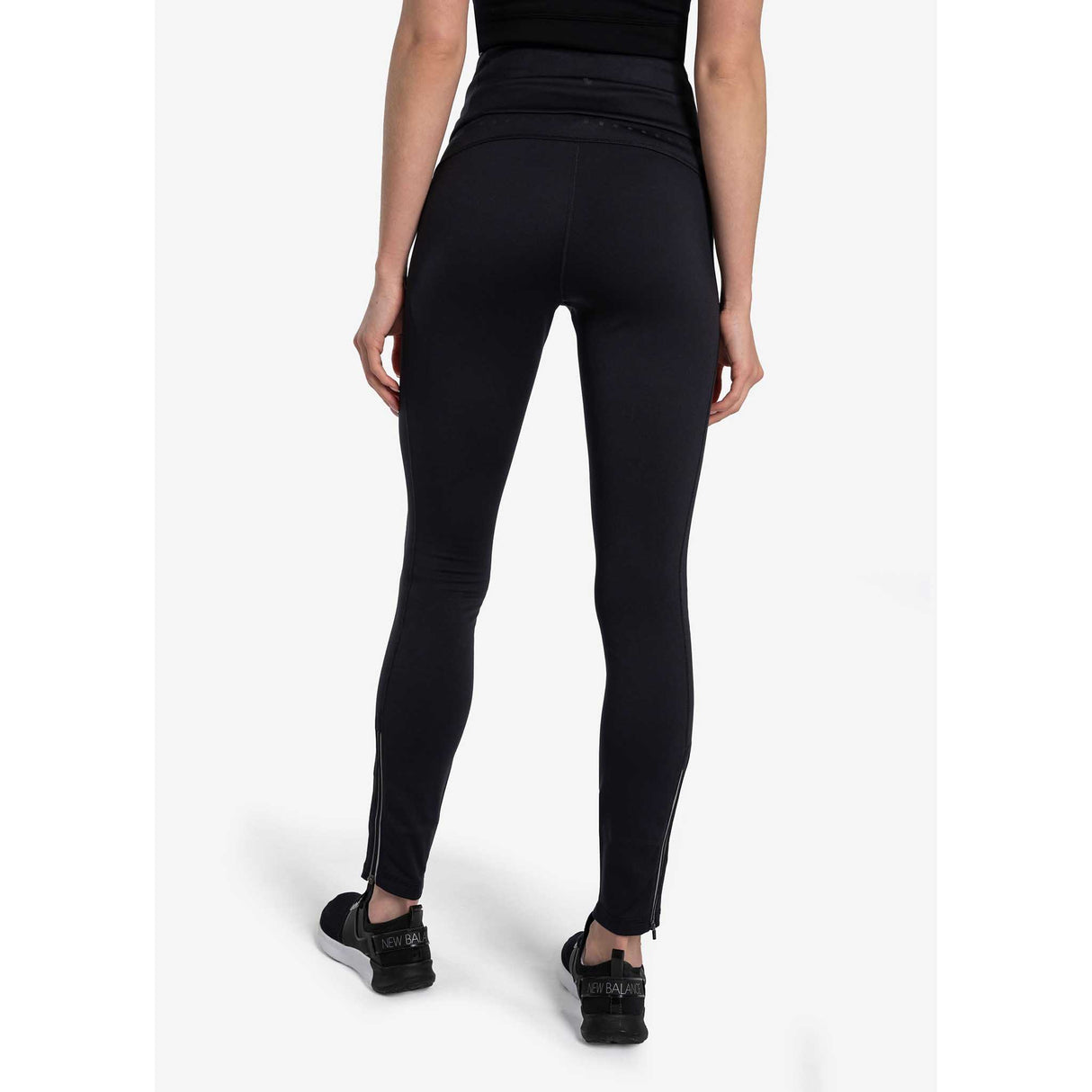 Lolë legging chaud Trek pour femme dos - noir