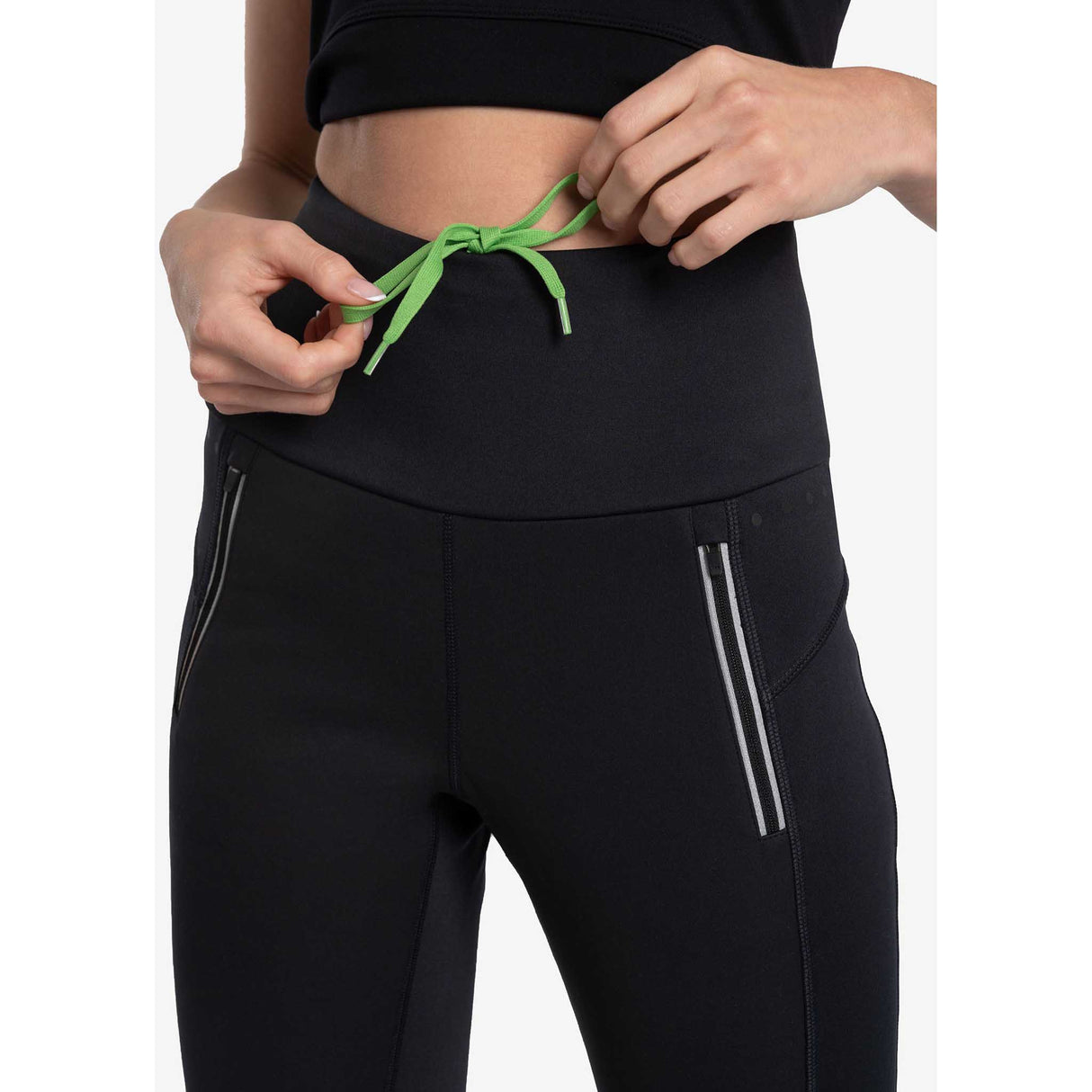 Lolë legging chaud Trek pour femme taille - noir