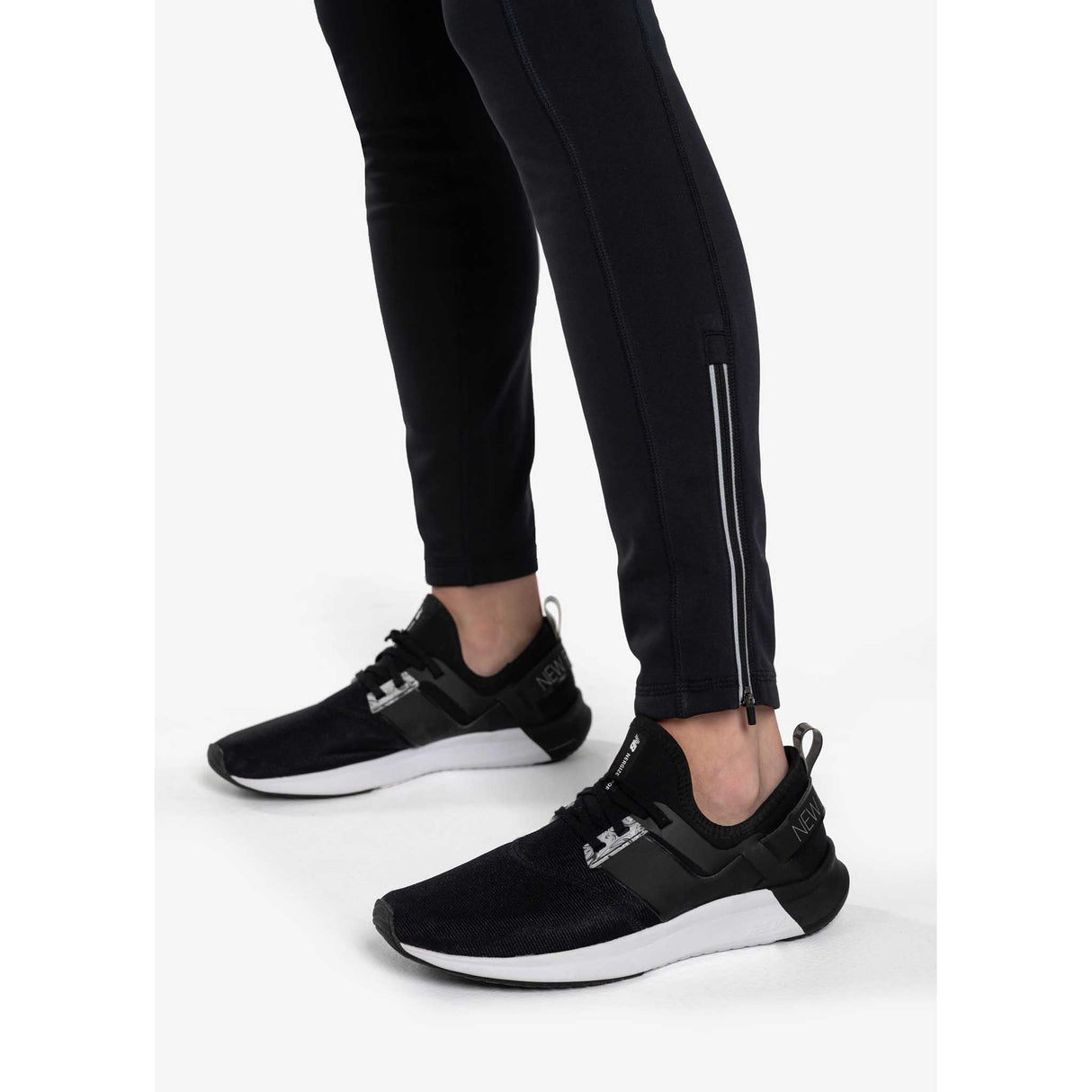 Lolë legging chaud Trek pour femme jambe - noir