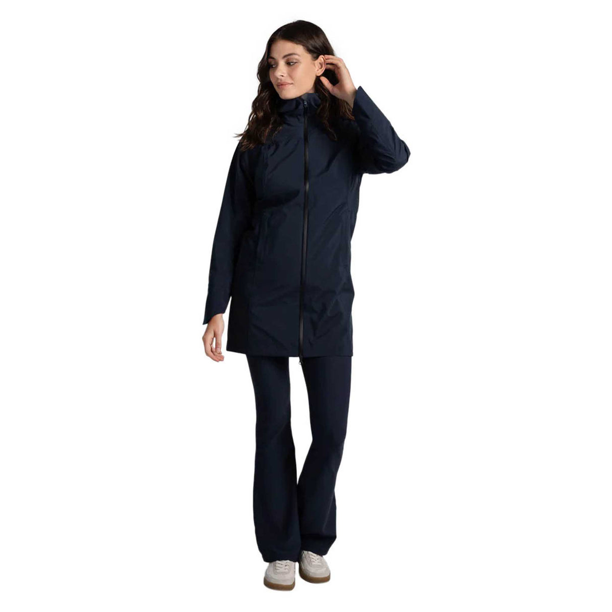 Lolë manteau de pluie Element long live - bleu espace