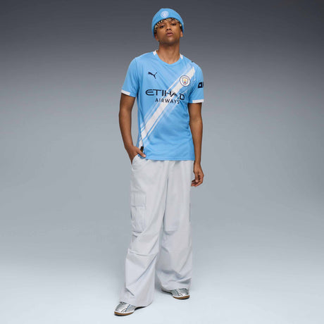 Maillot Manchester City FC 2025/26 - Team Light Blue / PUMA White