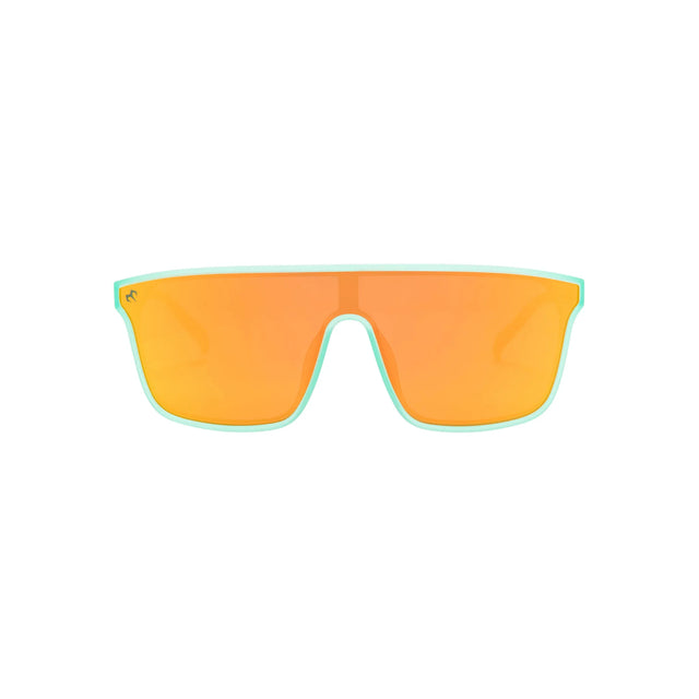 Marsquest Model X Running Sunglasses - Light Green / Orange