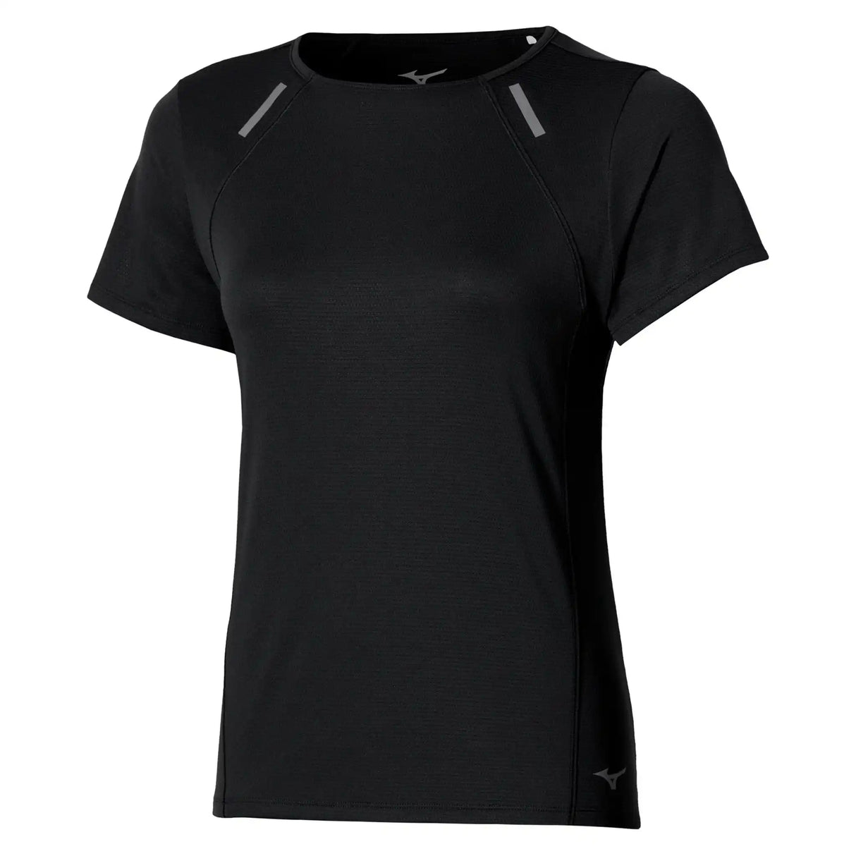 Mizuno DryAeroFlow T-shirt de course à pied pour femme - Noir