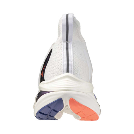 Mizuno Wave Neo Vista 2 chaussures de course à pied femme talon - White / Striking Coral