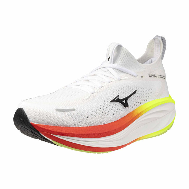 Mizuno Neo Vista 3 Men's Running Shoes - White / Black