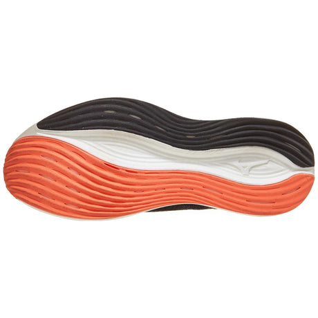 Mizuno Neo Zen souliers de course pour homme semelle - Black / Fiery Coral