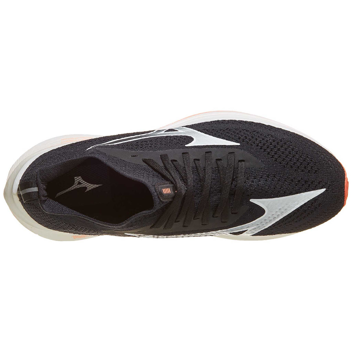 Mizuno Neo Zen souliers de course pour homme empeigne - Black / Fiery Coral