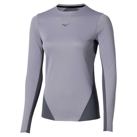 Haut à manches longues Mizuno Tech Thermal Charge BT pour femme - Quicksilver