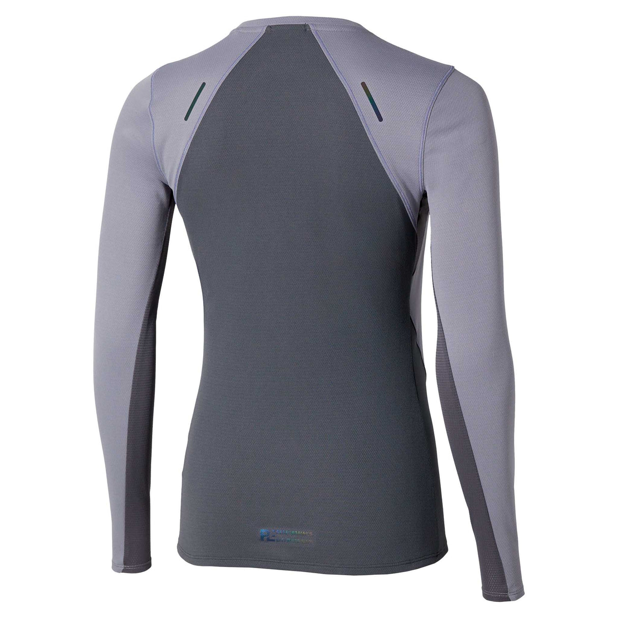 Haut à manches longues Mizuno Tech Thermal Charge BT pour femme dos - Quicksilver