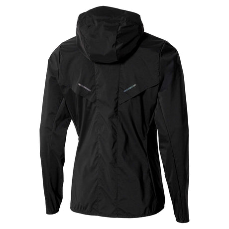 Mizuno manteau de course à pied Tech Thermal Charge BT pour femme dos - Noir