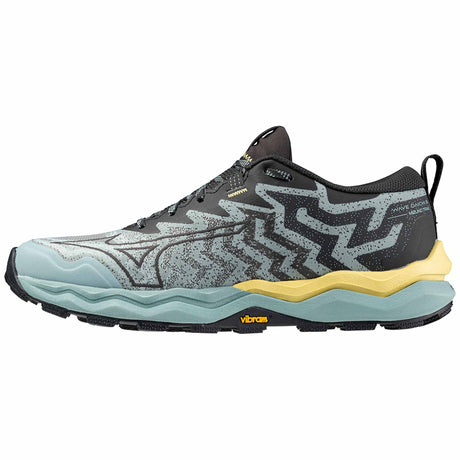 Mizuno Wave Daichi 8 chaussures de course en sentier pour femme - Aquifer / Black Oyster