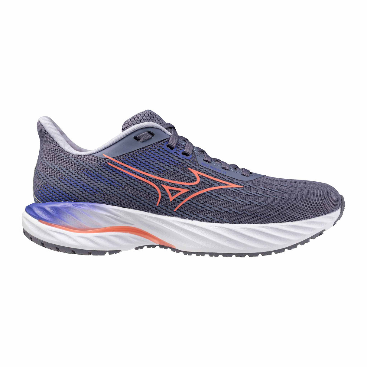 Mizuno Wave Inspire 21 Women's Running Shoes - Blue Granite / Striking Coral