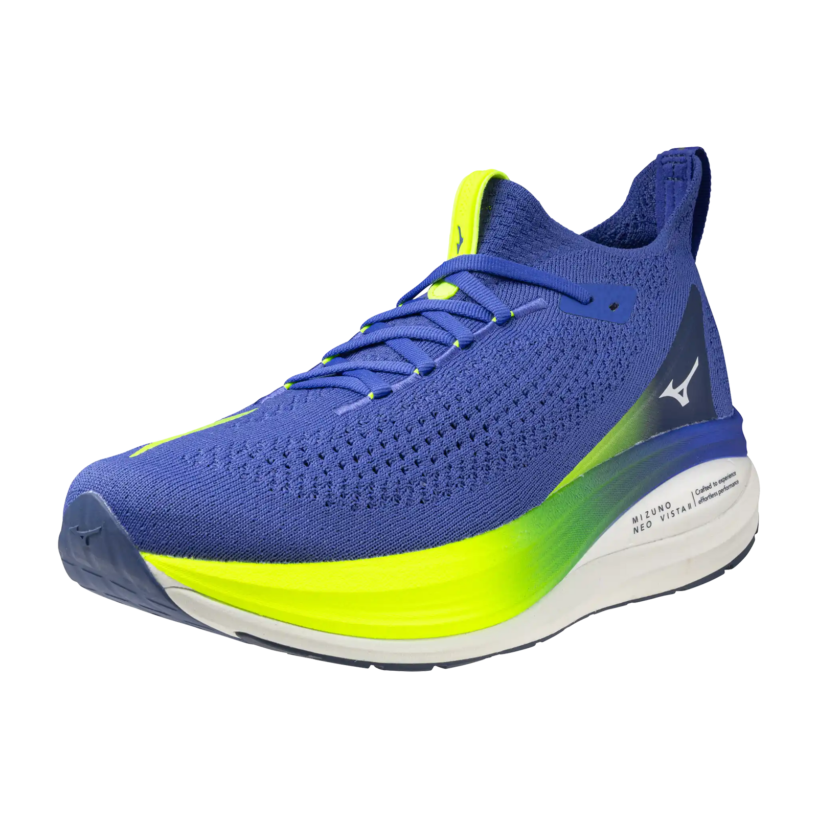 Mizuno Mizuno Wave Neo Vista 2 chaussures de course à pied pour homme - Dazzling Blue / White