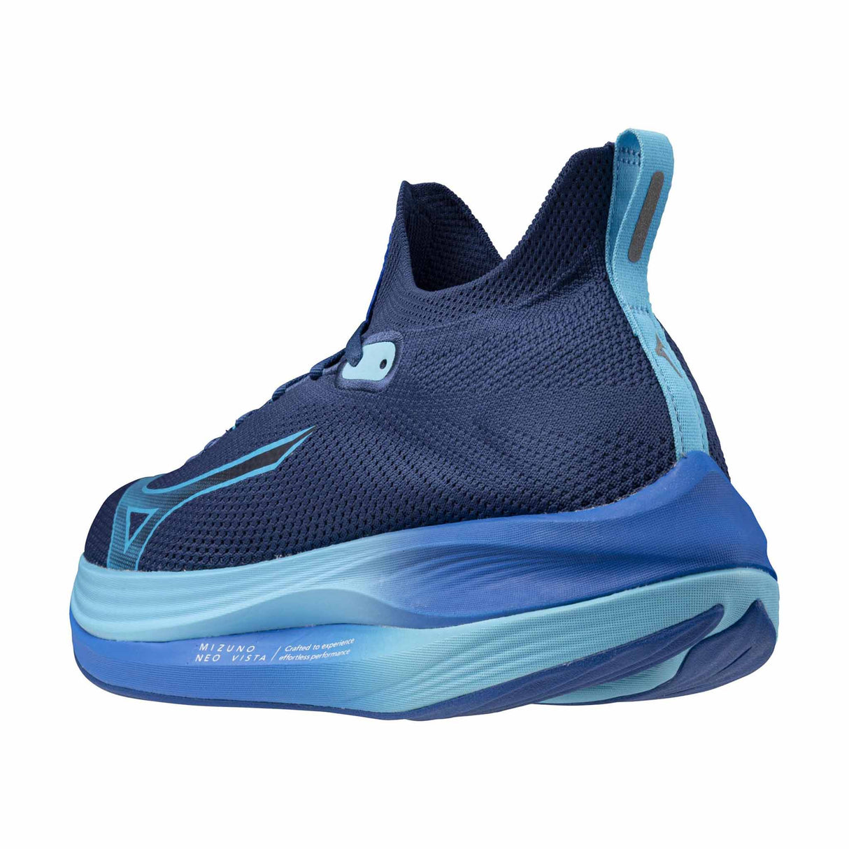 Mizuno Wave Neo Vista chaussures de course à pied pour homme - Estate Blue / River Blue