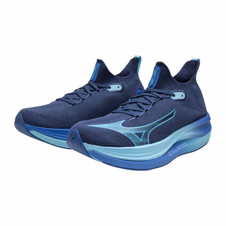 Mizuno Wave Neo Vista chaussures de course à pied pour homme - Estate Blue / River Blue