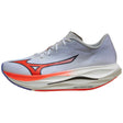 Mizuno Wave Rebellion Flash 3 chaussures de course à pied homme - White / Fiery Coral