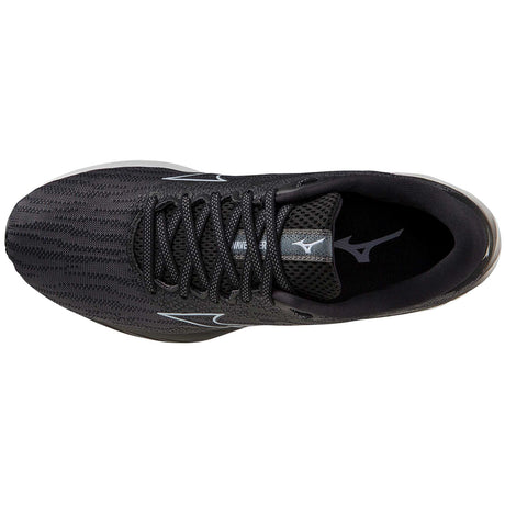 Mizuno Wave Rider 27 chaussures de course à pied femme empeigne -Ebony / Snowcrest