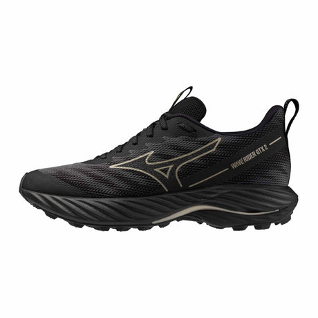 Mizuno Wave Rider GTX 2 chaussures de course à pied pour femme - Iron Gate / Gold