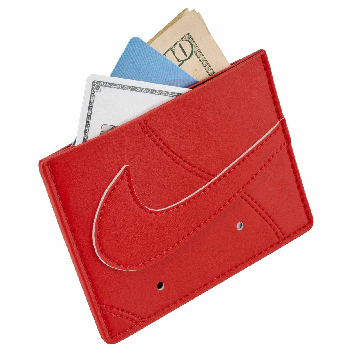 Nike Icon Air Force 1 Card Wallet - University Red / University Red