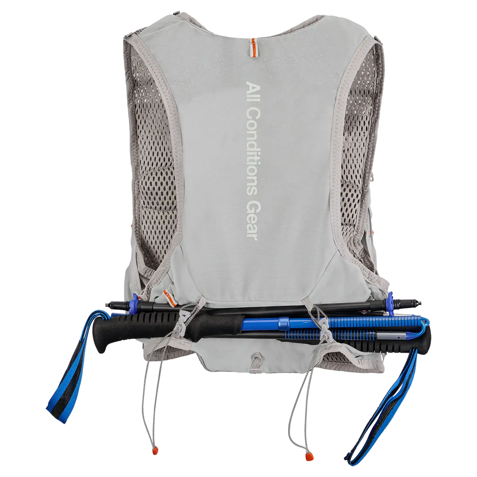 NIKE ACG Goat Pack 5 L veste d'hydratation de course à pied - Grey Fog / Safety Orange / Summit White