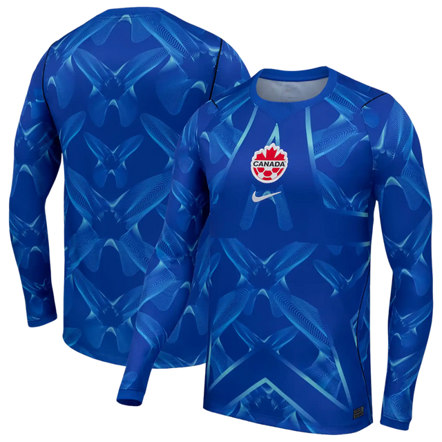 Maillot de gardien de but unisexe Nike Canada Soccer 2026 Stadium Replica