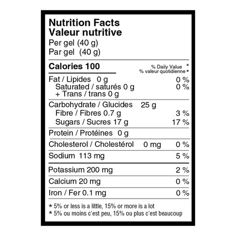 Näak Boost Energy Gel Neutral 25g Carbs - 12 Gels