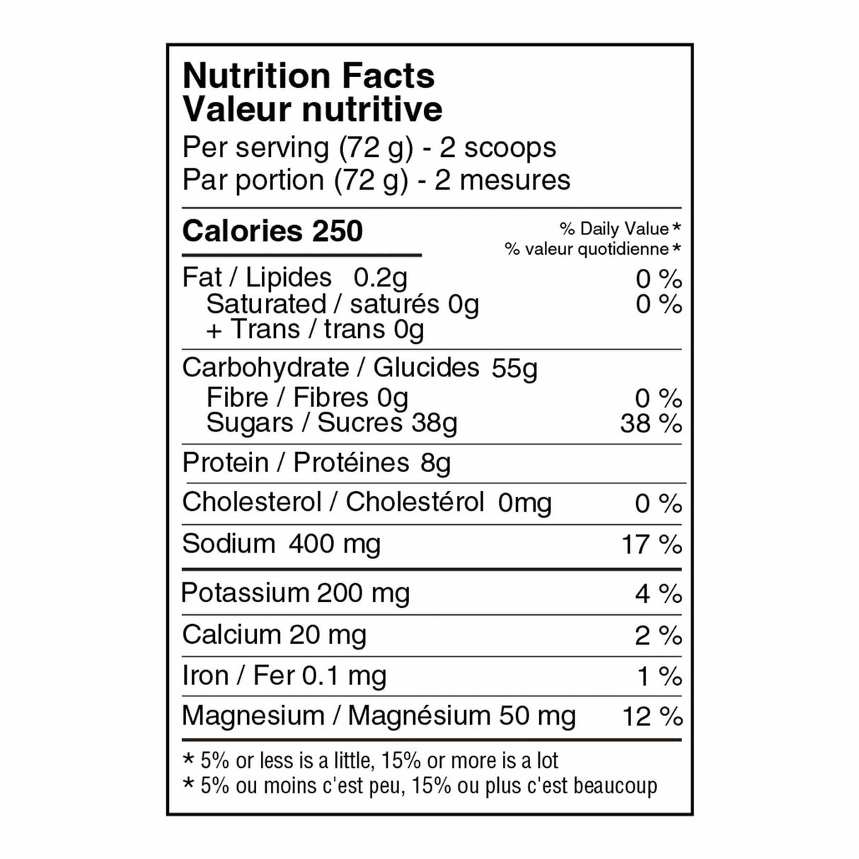 Näak Ultra Energy Drink Mix Peach & Apricot - 720g