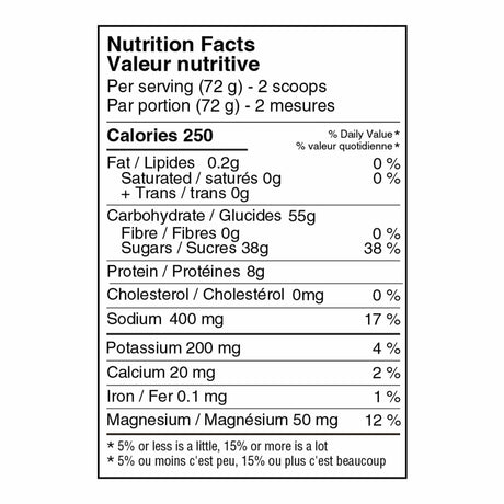 Näak Ultra Energy Drink Mix Peach & Apricot - 720g