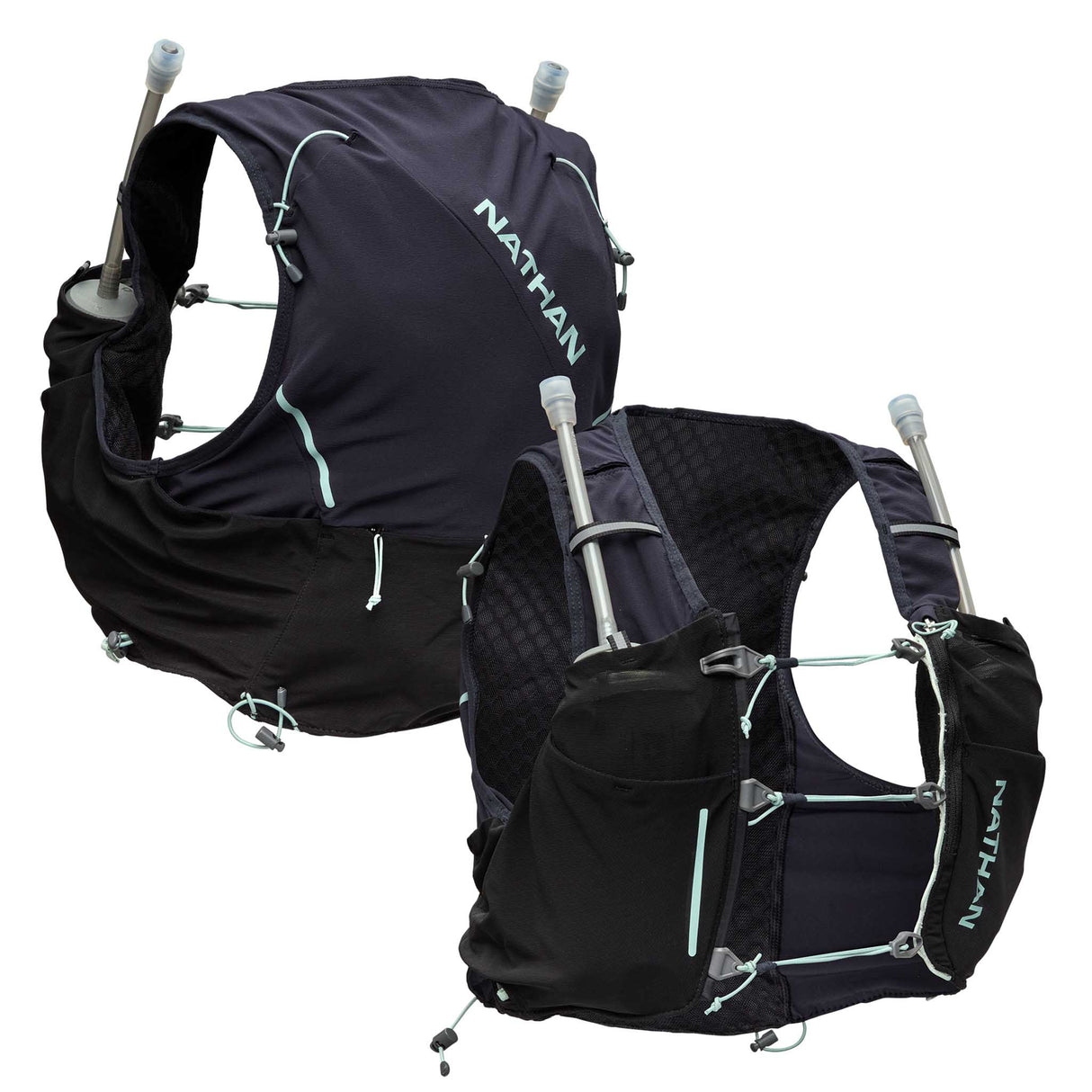 Nathan Pinnacle Pro 6L veste d'hydratation femme - Black / Surf Spray