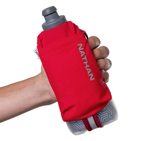 Gourde isotherme Nathan SpeedDraw 2 - 535ml - Ribbon Blue/ Reflective Silve