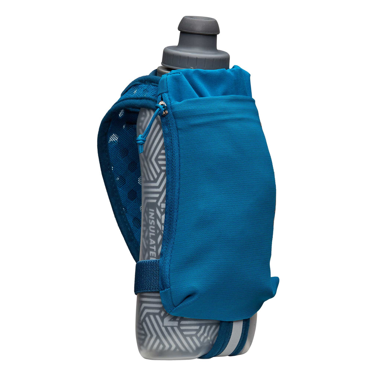 Gourde isotherme Nathan SpeedDraw 2 - 535ml - Deep Blue/ Reflective Silver