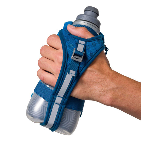 Gourde isotherme Nathan SpeedDraw 2 - 535ml - Deep Blue/ Reflective Silver