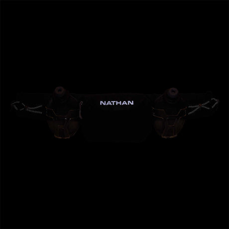 Nathan TrailMix Plus 3.0 ceinture d'hydratation de course à pied - Black / Reflective