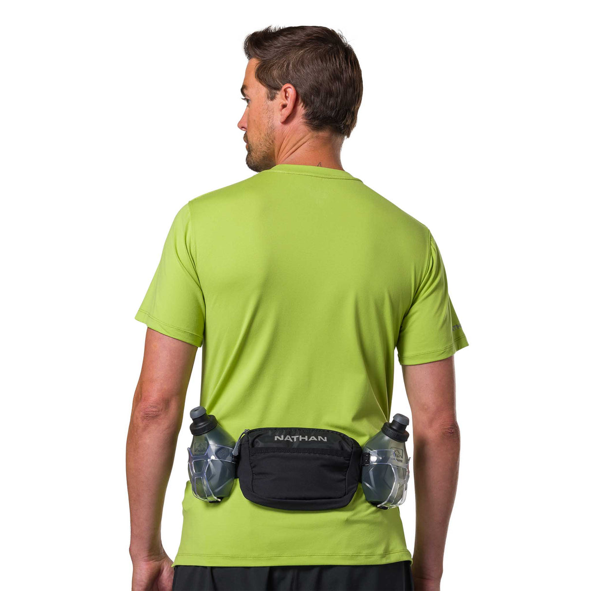 Nathan TrailMix Plus 3.0 ceinture d'hydratation de course à pied - Black / Reflective