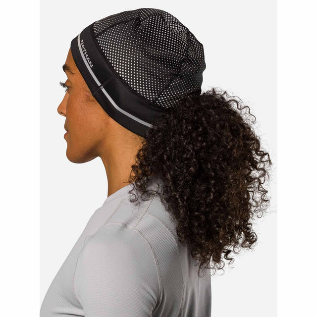 Nathan Nathan HyperNight Reflective Pony Tail Beanie tuque de course à pied
