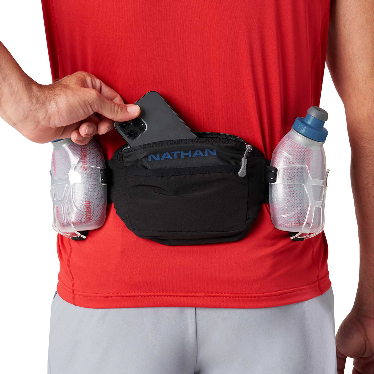 Nathan Nathan TrailMix Plus Insulated 3.0 ceinture d'hydratation de course à pied isolée