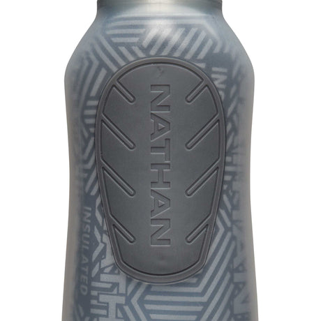 Nathan SpeedDraw 2 bouteille isolée à la main 12 oz - Ribbon Red/ Reflective Silver