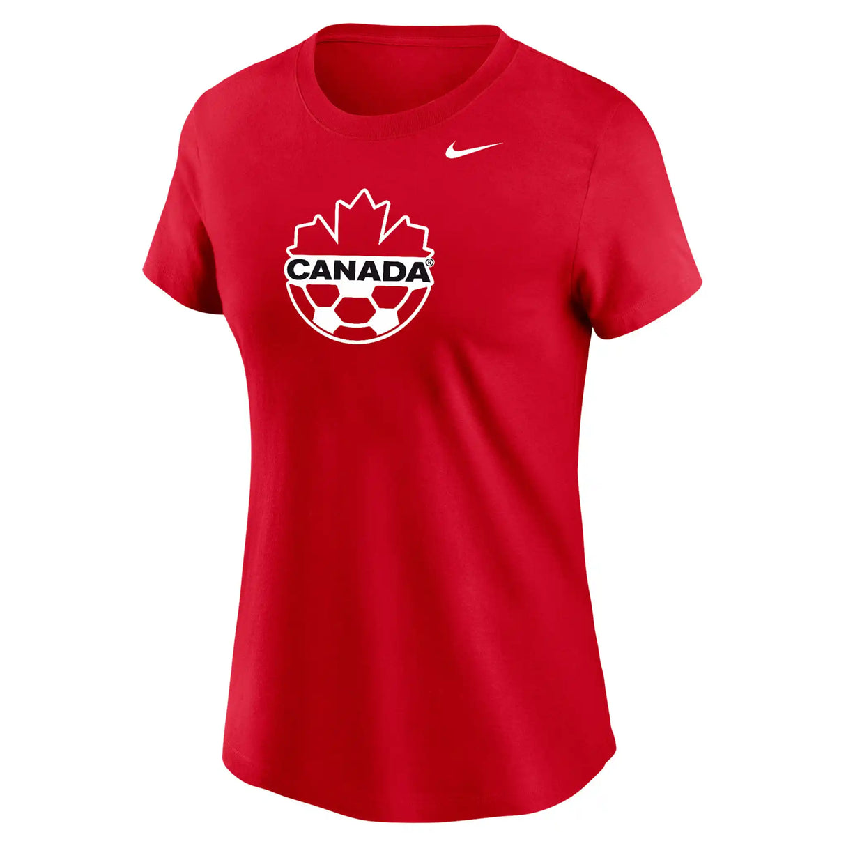 Nike Canada Soccer Core Cotton SS t-shirt de soccer femme - Rouge