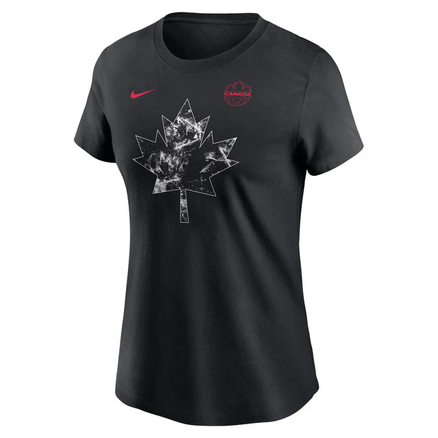 Nike Canada Soccer Core Cotton SS t-shirt de soccer femme - Noir